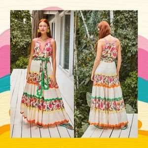 Farm Rio Toucans Garden Maxi Dress